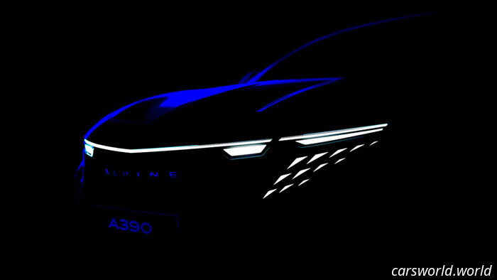 El Crossover Alpine A390 Debutará El 27 De Mayo, Se Revela La Primera Imagen Teaser | Carscoops